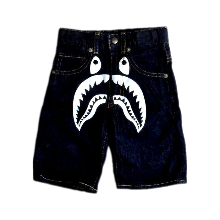 A Black Shorts from Bape by A Bathing Ape in size 2T for boy. (Front View)