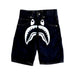 A Black Shorts from Bape by A Bathing Ape in size 2T for boy. (Front View)
