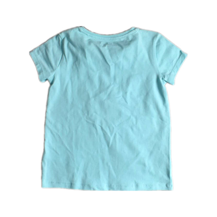 A Blue Short Sleeve T Shirts from Guess in size 6T for girl. (Back View)