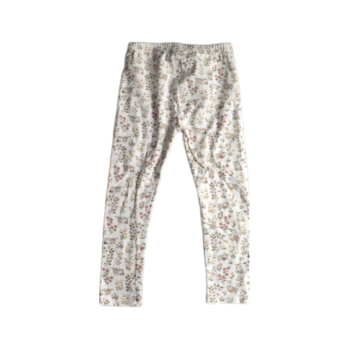 A White Leggings from Jamie Kay in size 5T for girl. (Back View)