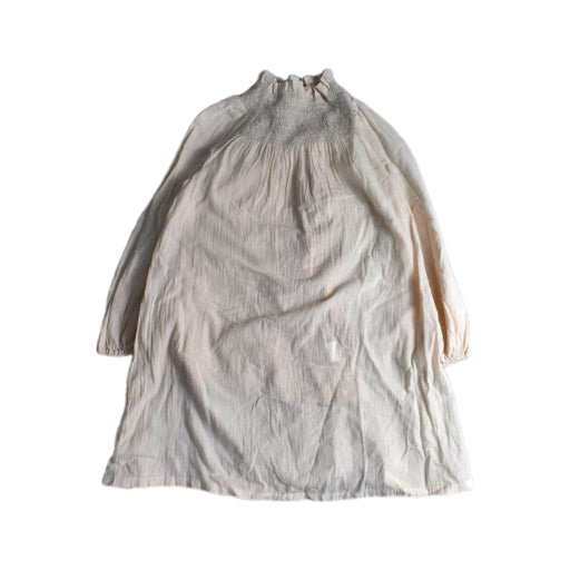A Ivory Long Sleeve Dresses from MarlMarl in size 4T for girl. (Front View)
