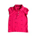 A Pink Short Sleeve Polos from Tommy Hilfiger in size 3T for girl. (Front View)