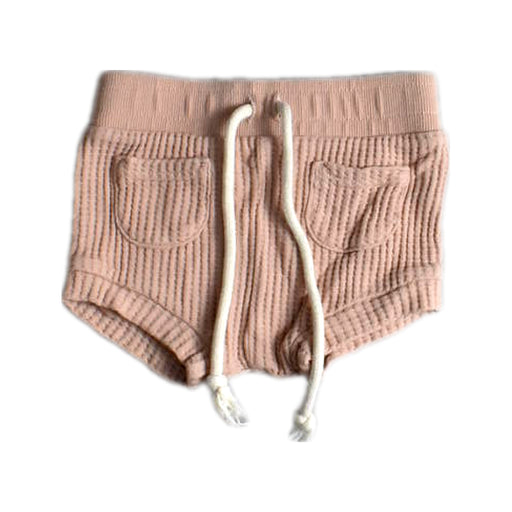 A Peach Bloomers from Jamie Kay in size 6-12M for girl. (Front View)