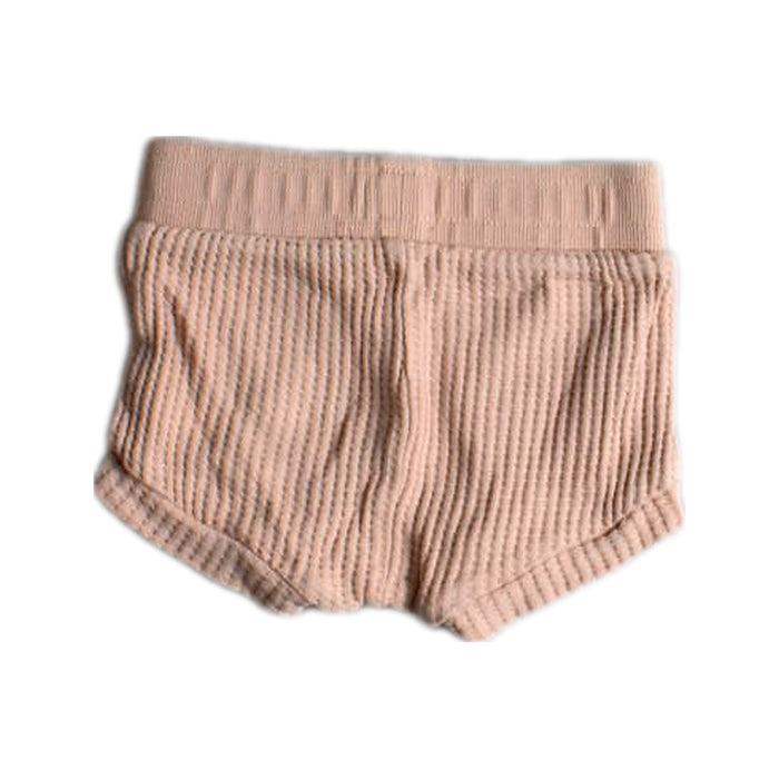 A Peach Bloomers from Jamie Kay in size 6-12M for girl. (Back View)