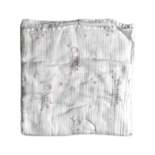 A White Blankets from Aden & Anais in size O/S for girl. (Front View)