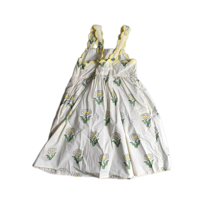 A White Sleeveless Dresses from Stella McCartney in size 4T for girl. (Back View)