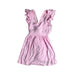 A Pink Sleeveless Dresses from Raph and Remy in size 4T for girl. (Front View)