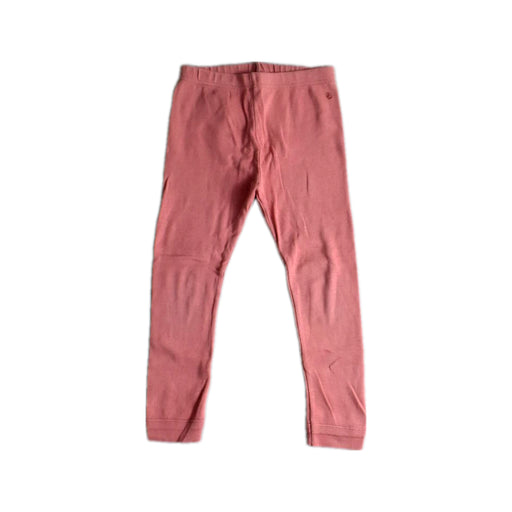 A Pink Leggings from Petit Bateau in size 3T for girl. (Front View)