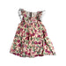 A Multicolour Sleeveless Dresses from Louise Misha in size 4T for girl. (Front View)