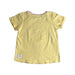 A Yellow Short Sleeve T Shirts from Fat Face in size 6T for girl. (Back View)