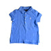 A Blue Short Sleeve Polos from Polo Ralph Lauren in size 3T for girl. (Front View)