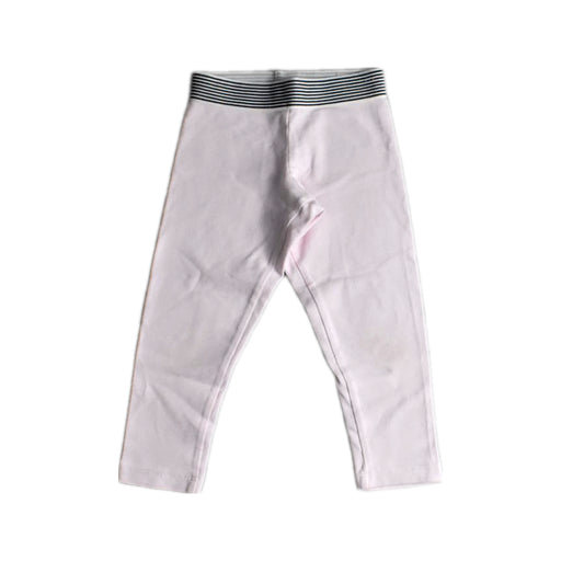 A White Leggings from Jacadi in size 4T for girl. (Front View)