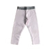 A White Leggings from Jacadi in size 4T for girl. (Front View)