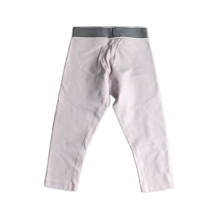 A White Leggings from Jacadi in size 4T for girl. (Back View)