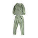 A Green Pyjama Sets from Raph and Remy in size 3T for boy. (Back View)