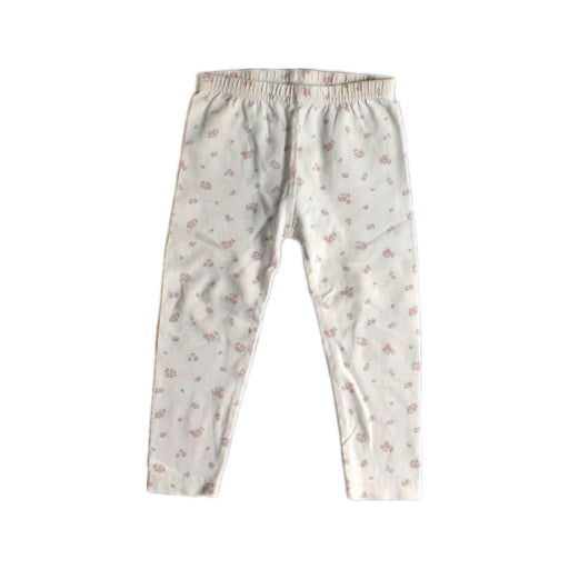 A White Leggings from Jamie Kay in size 6-12M for girl. (Front View)