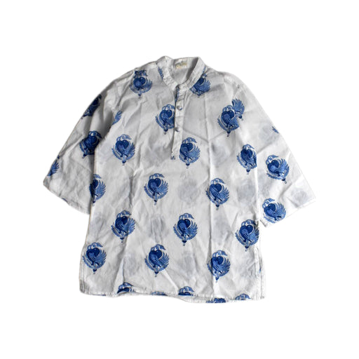 A White Long Sleeve Shirts from Anokhi in size 2T for boy. (Front View)