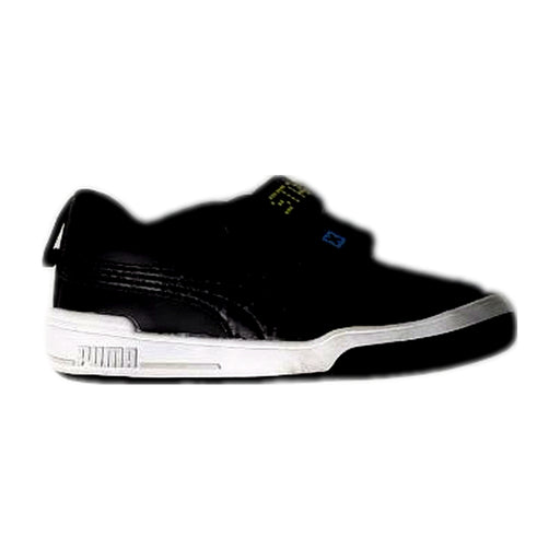 A Black Sneakers from Puma in size 5T for boy. (Front View)