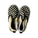 A Beige Slip Ons from Vans in size 4T for boy. (Back View)