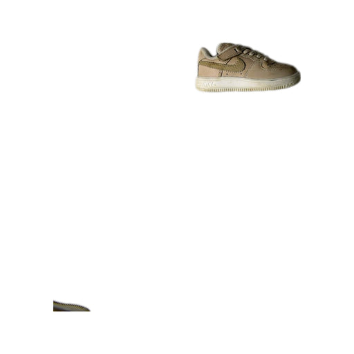A Beige Sneakers from Nike in size 3T for girl. (Front View)