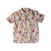 A Multicolour Short Sleeve Shirts from Elly in size 6T for girl. (Front View)