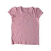 A Pink Short Sleeve T Shirts from Petit Bateau in size 10Y for girl. (Back View)