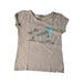 A Beige Short Sleeve T Shirts from Chateau de Sable in size 10Y for girl. (Front View)