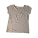 A Beige Short Sleeve T Shirts from Chateau de Sable in size 10Y for girl. (Back View)
