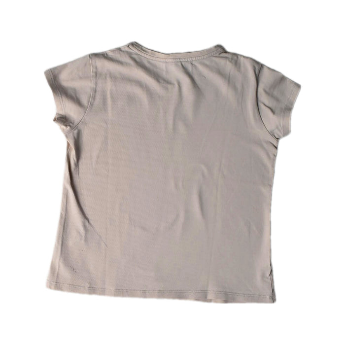 A Beige Short Sleeve T Shirts from Emporio Armani in size 10Y for girl. (Back View)