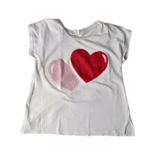 A Pink Short Sleeve T Shirts from Seed in size 9Y for girl. (Front View)