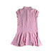 A Pink Short Sleeve Dresses from Polo Ralph Lauren in size 8Y for girl. (Back View)