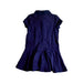 A Navy Short Sleeve Dresses from Polo Ralph Lauren in size 3T for girl. (Back View)