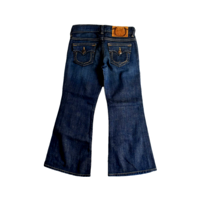 A Blue Jeans from True Religion in size 4T for girl. (Back View)