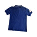 A Navy Short Sleeve Polos from Polo Ralph Lauren in size 8Y for boy. (Back View)