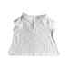 A White Sleeveless Tops from Petit Bateau in size 3-6M for girl. (Back View)