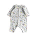 A White Long Sleeve Rompers from Petit Bateau in size 0-3M for girl. (Front View)