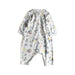 A White Long Sleeve Rompers from Petit Bateau in size 0-3M for girl. (Back View)