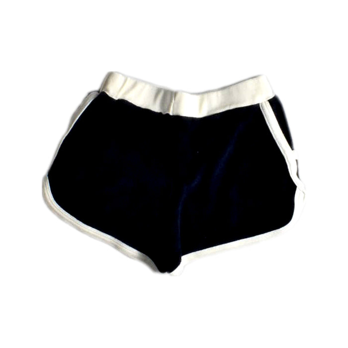 A Black Shorts from Petit Bateau in size 4T for girl. (Back View)
