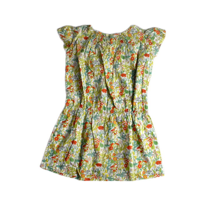 A Multicolour Sleeveless Dresses from Bonpoint in size 3T for girl. (Back View)