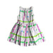 A Multicolour Sleeveless Dresses from Jacadi in size 3T for girl. (Front View)