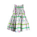 A Multicolour Sleeveless Dresses from Jacadi in size 3T for girl. (Back View)