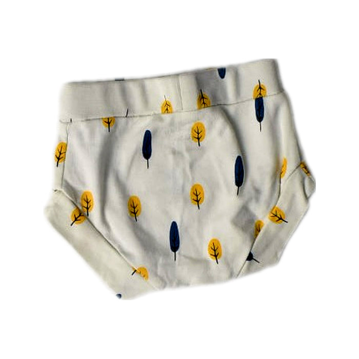A White Underwear from Le Petit Society in size 0-3M for neutral. (Back View)
