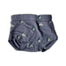 A Blue Underwear from Le Petit Society in size 0-3M for neutral. (Front View)