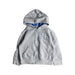 A Grey Hooded Sweatshirts from Petit Bateau in size 4T for boy. (Front View)