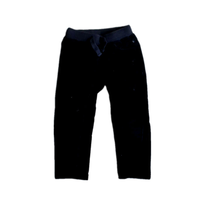 A Black Leggings from Petit Bateau in size 3T for boy. (Front View)
