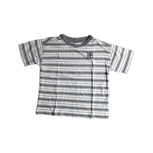 A Grey Short Sleeve T Shirts from Seed in size 4T for boy. (Front View)