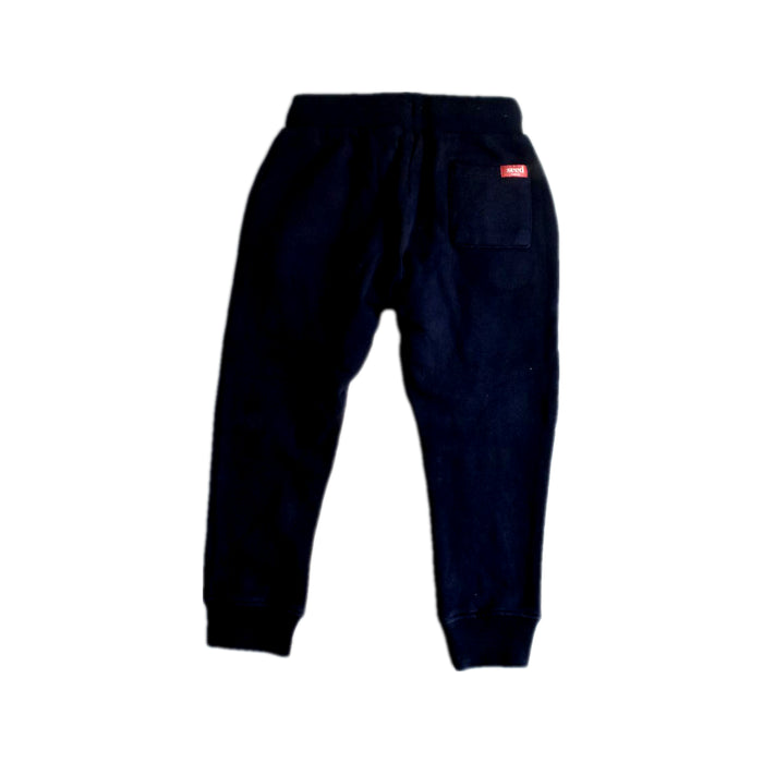 A Black Sweatpants from Seed in size 4T for neutral. (Back View)