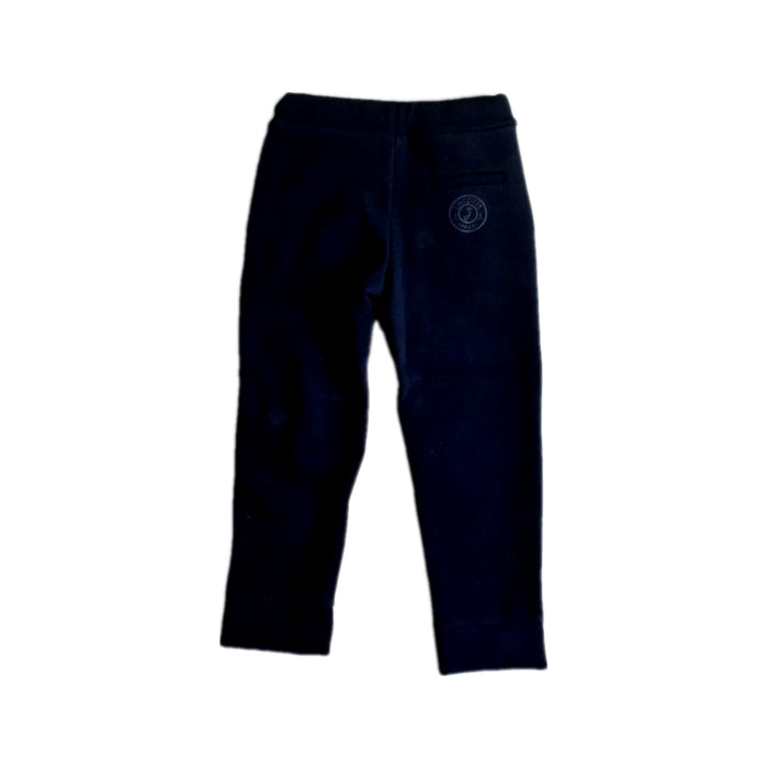 A Black Casual Pants from Jacadi in size 4T for boy. (Back View)
