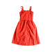 A Red Sleeveless Dresses from Kindred in size 10Y for girl. (Front View)
