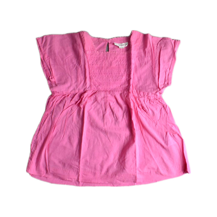 A Pink Short Sleeve Tops from Château de Sable in size 12Y for girl. (Front View)
